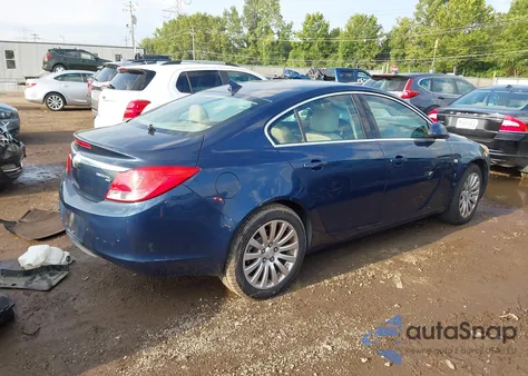 2011 Buick Regal Cxl Russelsheim from USA, damaged, VIN W04GU5GC6B1045600